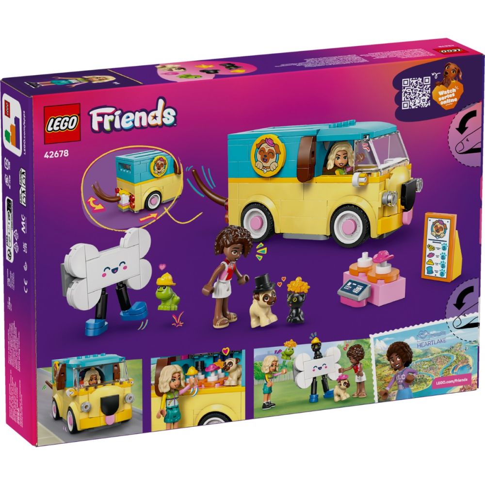 LEGO® Friends - Furgoneta cu accesorii pentru animale de companie (42678)