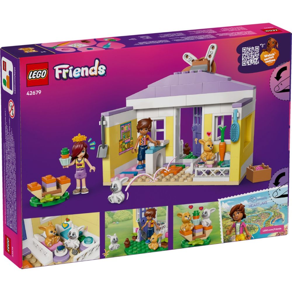 LEGO® Friends - Hotel pentru iepurasi in Orasul Heartlake (42679)