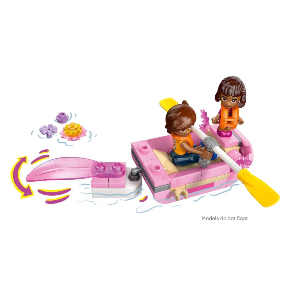 LEGO® Friends - Barca-axolotl pentru aventuri (42681) | Noriel