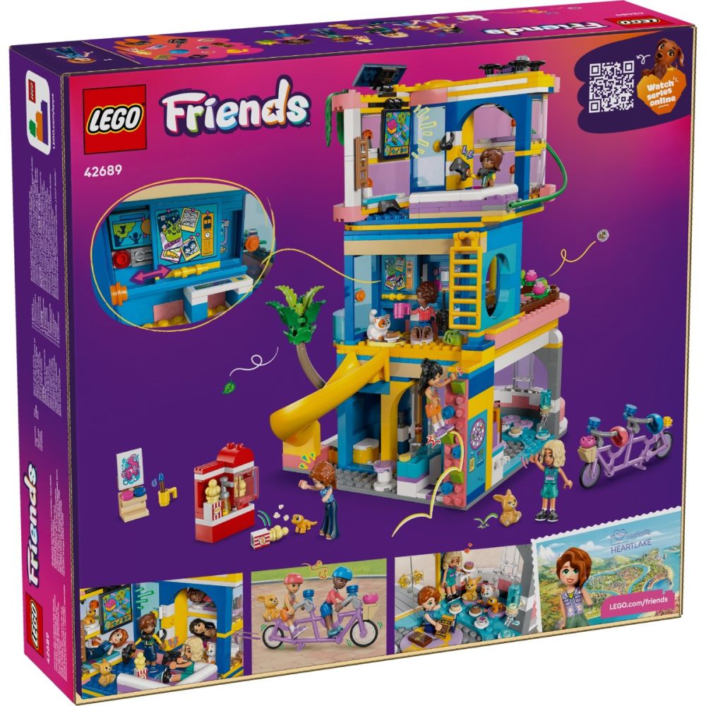 LEGO® Friends - Clubul prietenilor din orasul Heartlake (42689)