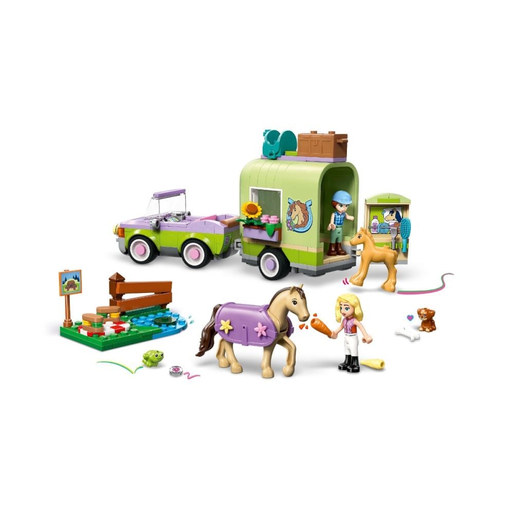 LEGO® Friends - Remorca pentru cal si manz (42695)
