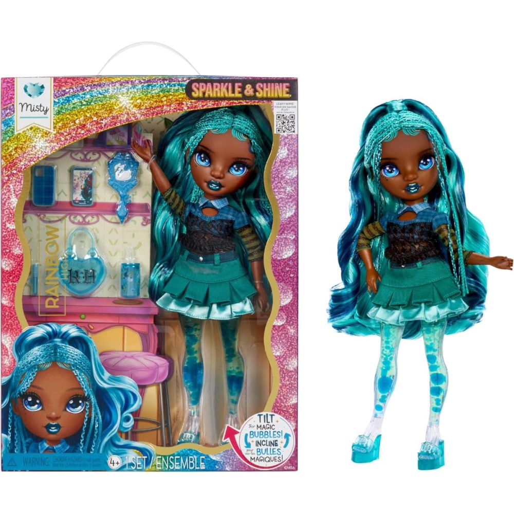 Papusa Rainbow High, Sparkle & Shine, Misty, 429241
