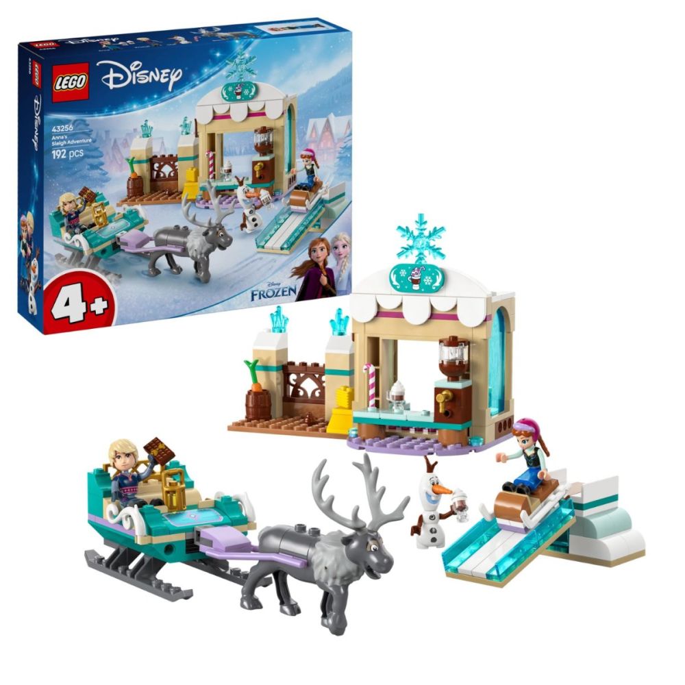 LEGO® Disney Princess - Aventura pe sanie a Annei (43256)