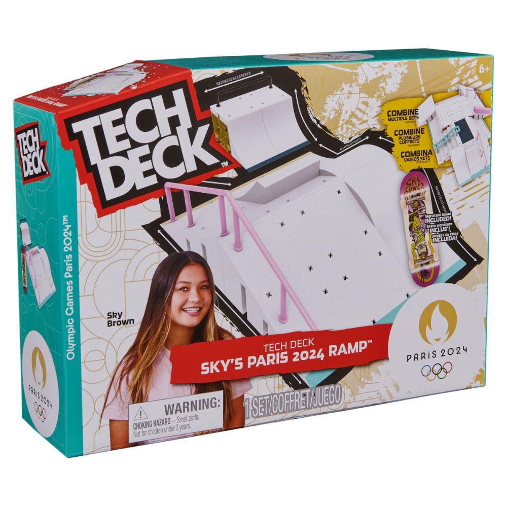 Set de joaca, Tech Deck, Olympic Park Paris 2024, Sky Brown, 20147129