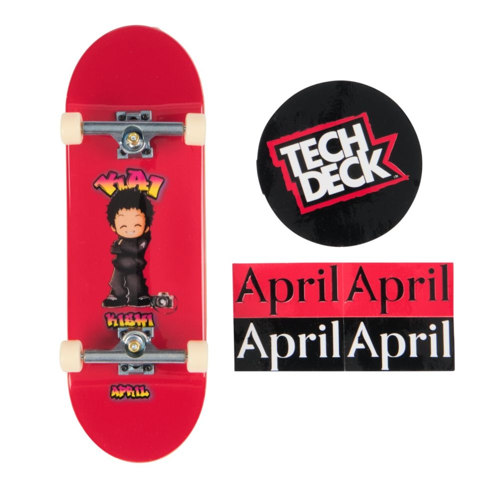 Mini placa skateboard Tech Deck, April April, 20157048