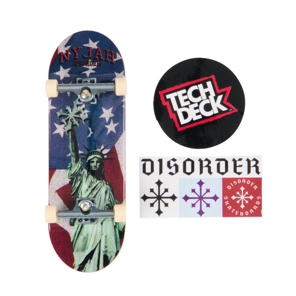 Mini placa skateboard Tech Deck, Disorder, 20157051