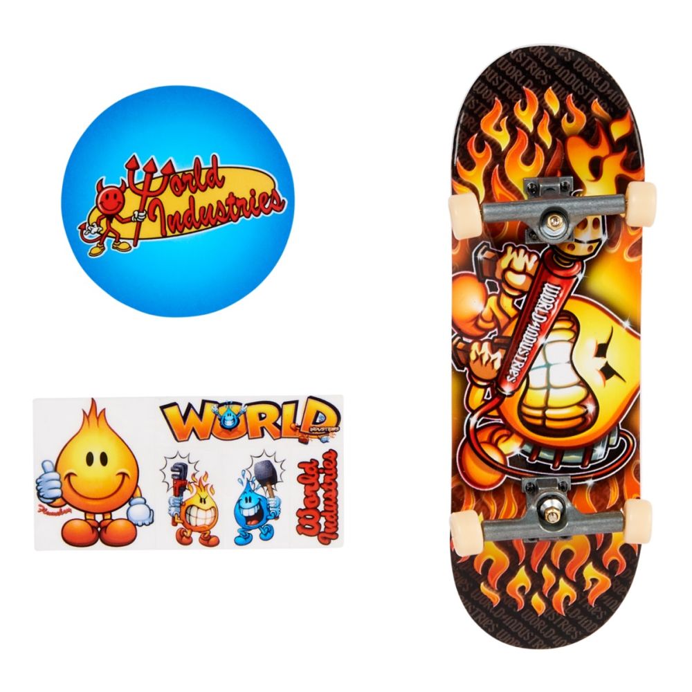 Mini placa skateboard Tech Deck, World Industries, 20142047