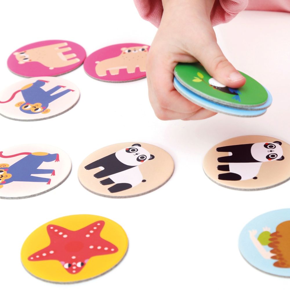 Joc de memorie, Banana Panda, Animale salbatice, 30 piese