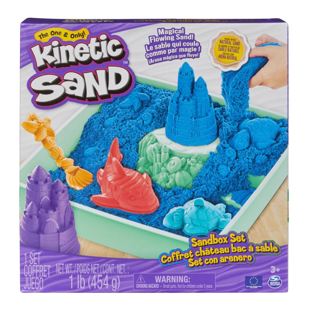 Nisip kinetic cu forme de modelat, Kinetic Sand, 20142934