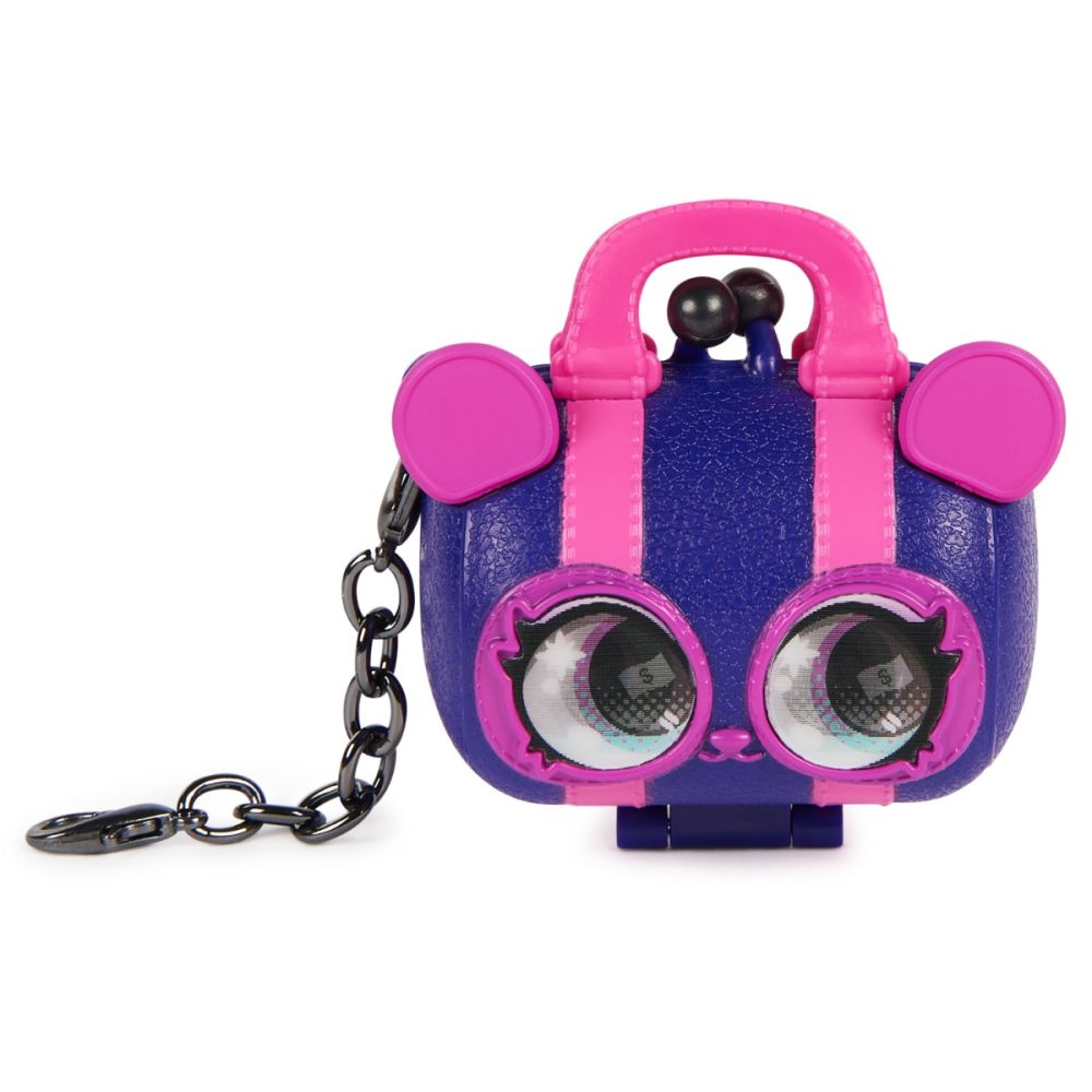 Mini figurina breloc cu oglinda, Purse Pets, Animalut, 20141260