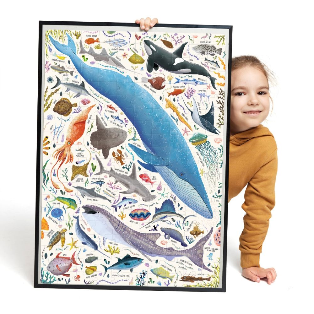 Puzzle, Banana Panda, Animale din ocean, 200 piese