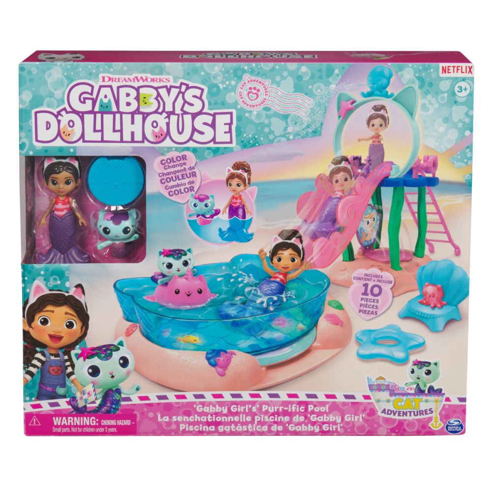 Set de joaca Gabbys Dollhouse, Piscina lui Gabby, 20139490