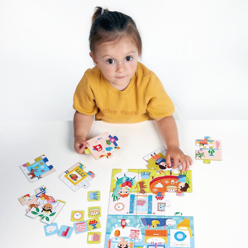 Puzzle Banana Panda, Acasa, 24 piese