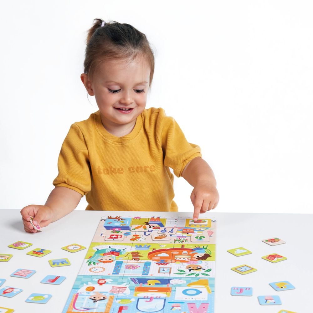 Puzzle Banana Panda, Acasa, 24 piese