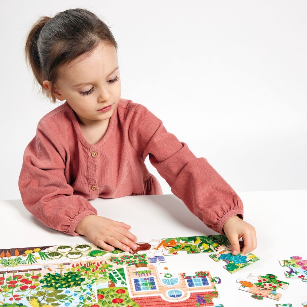 Puzzle Banana Panda, Gradina, 40 piese