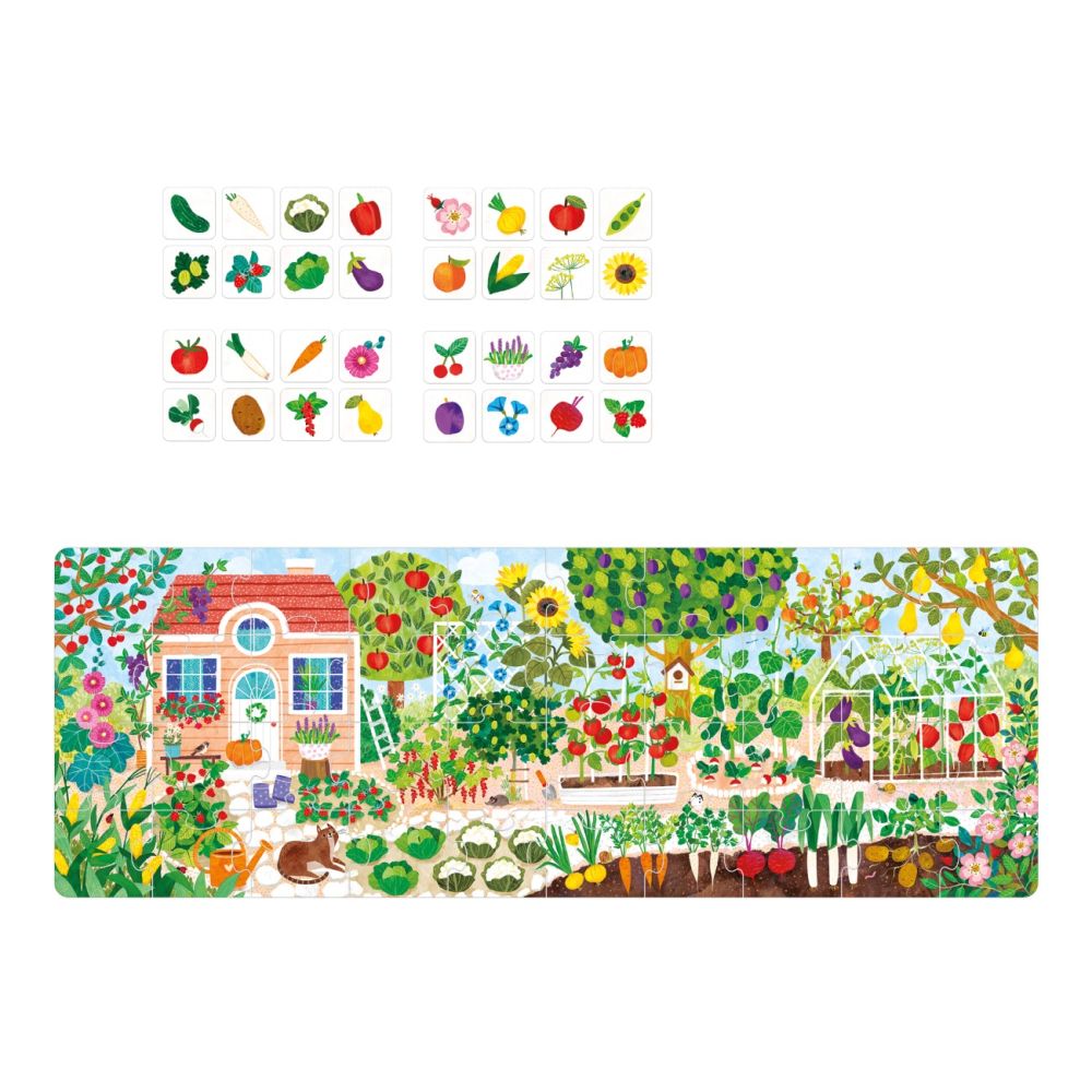 Puzzle Banana Panda, Gradina, 40 piese