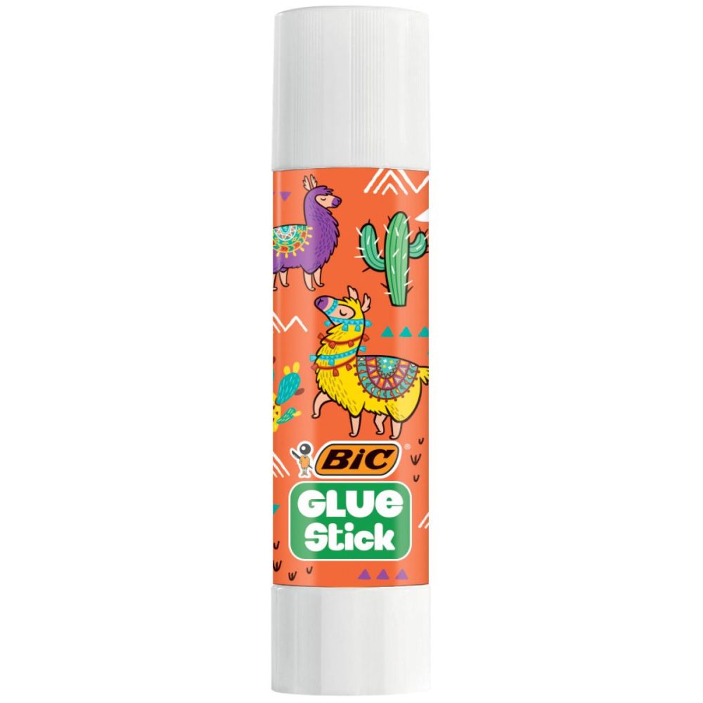 Set 4 tuburi cu lipici solid, Bic, Eco Decor, 8 gr