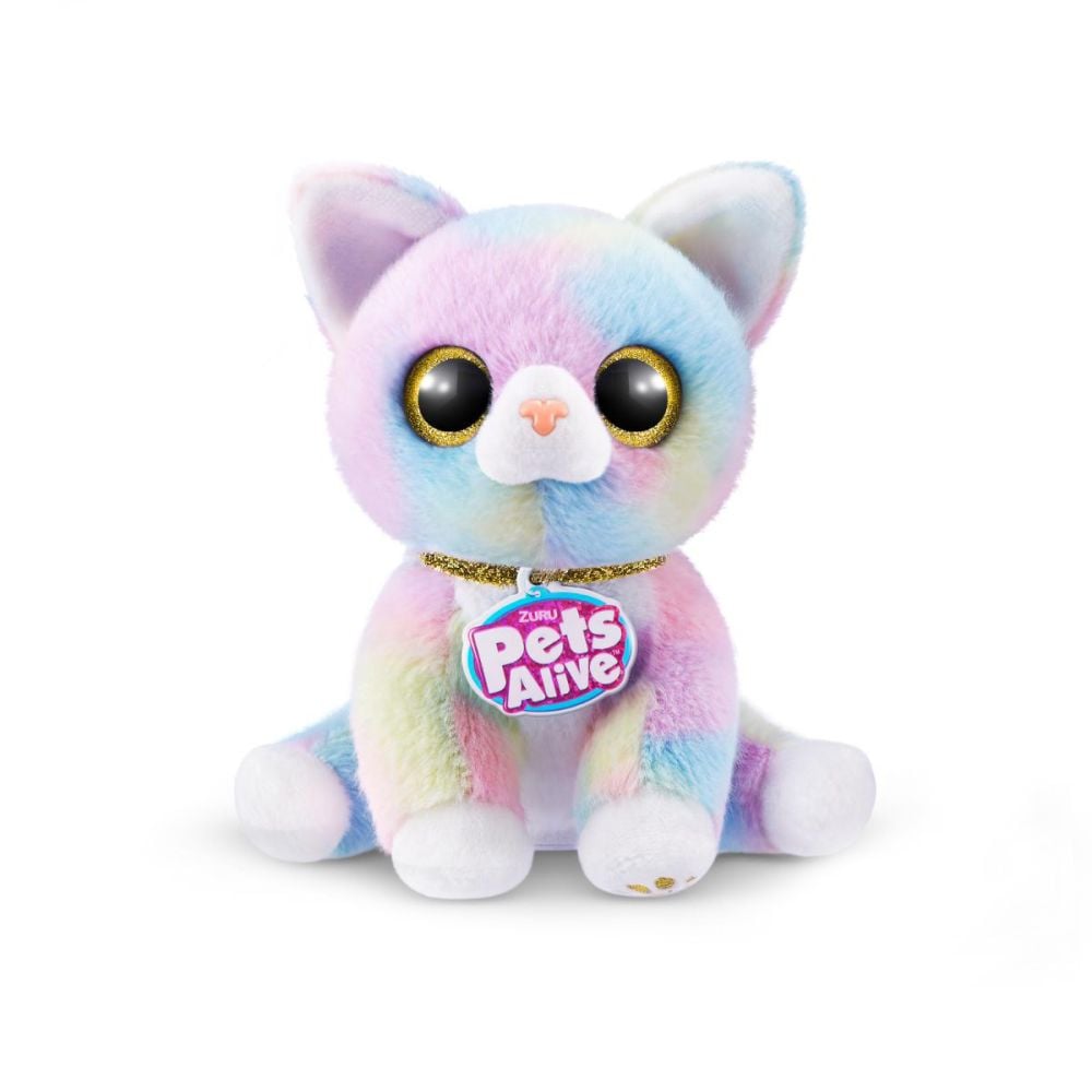 Jucarie de plus interactiva, Pets Alive, Smitten Kittens