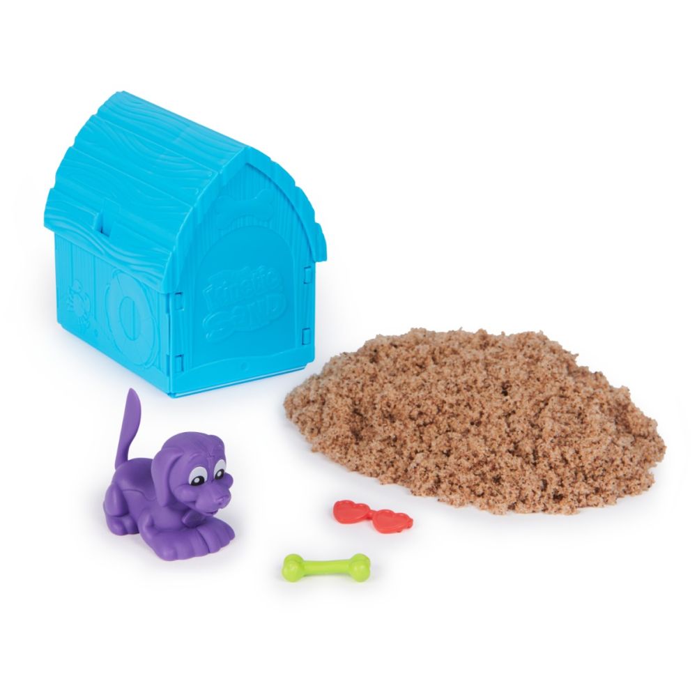 Set de joaca cu nisip, Kinetic Sand, Casa catelului, 20144847