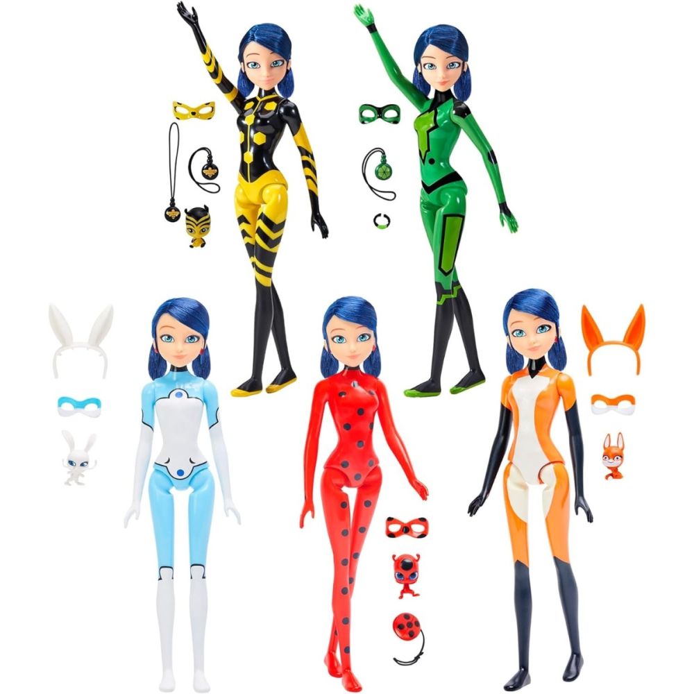 Papusa surpriza, Miraculous, Marinette, Magic Heroez