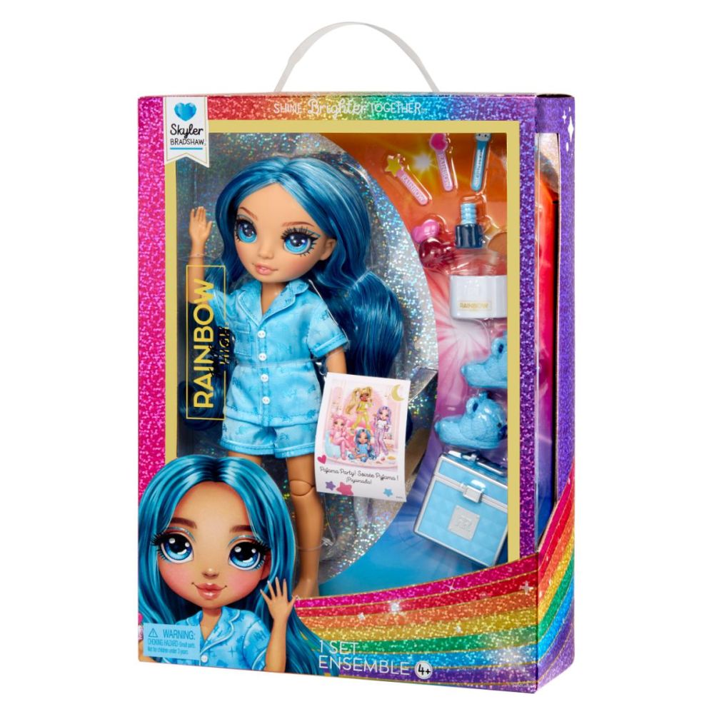 Papusa Rainbow High Junior, Pj Party, Skyler Bradshaw, 530947EUC