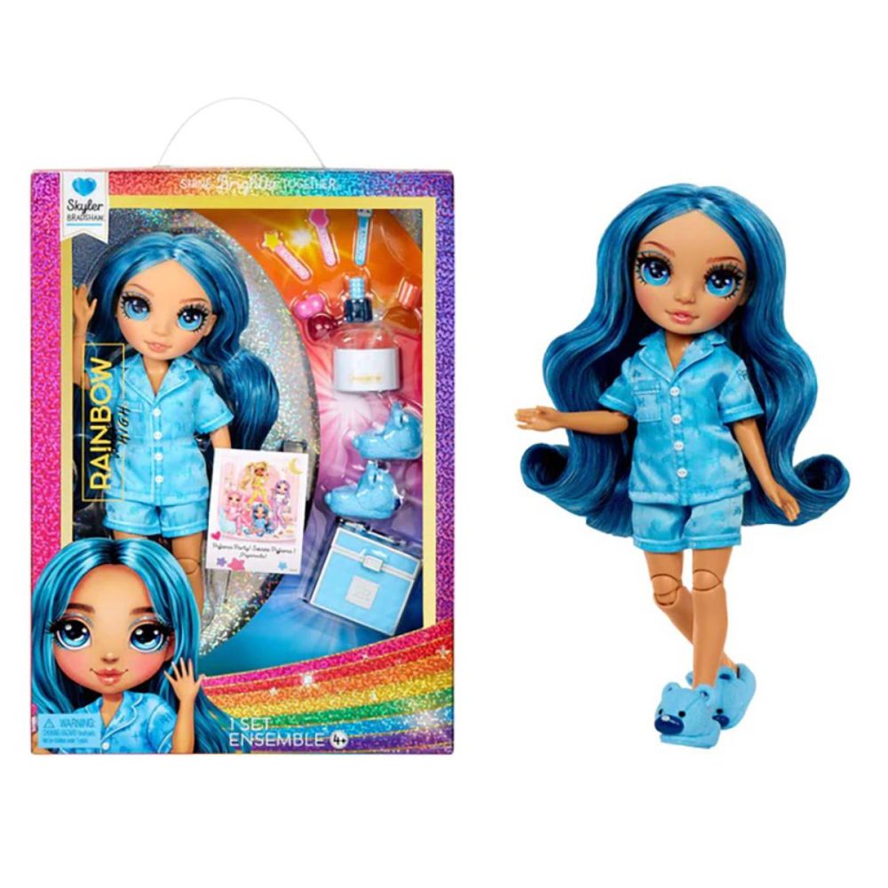 Papusa Rainbow High Junior, Pj Party, Skyler Bradshaw, 530947EUC