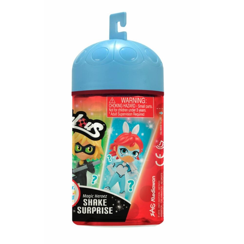 Figurina surpriza, Miraculous, Magic Heroez Chibi, Shake Surprise