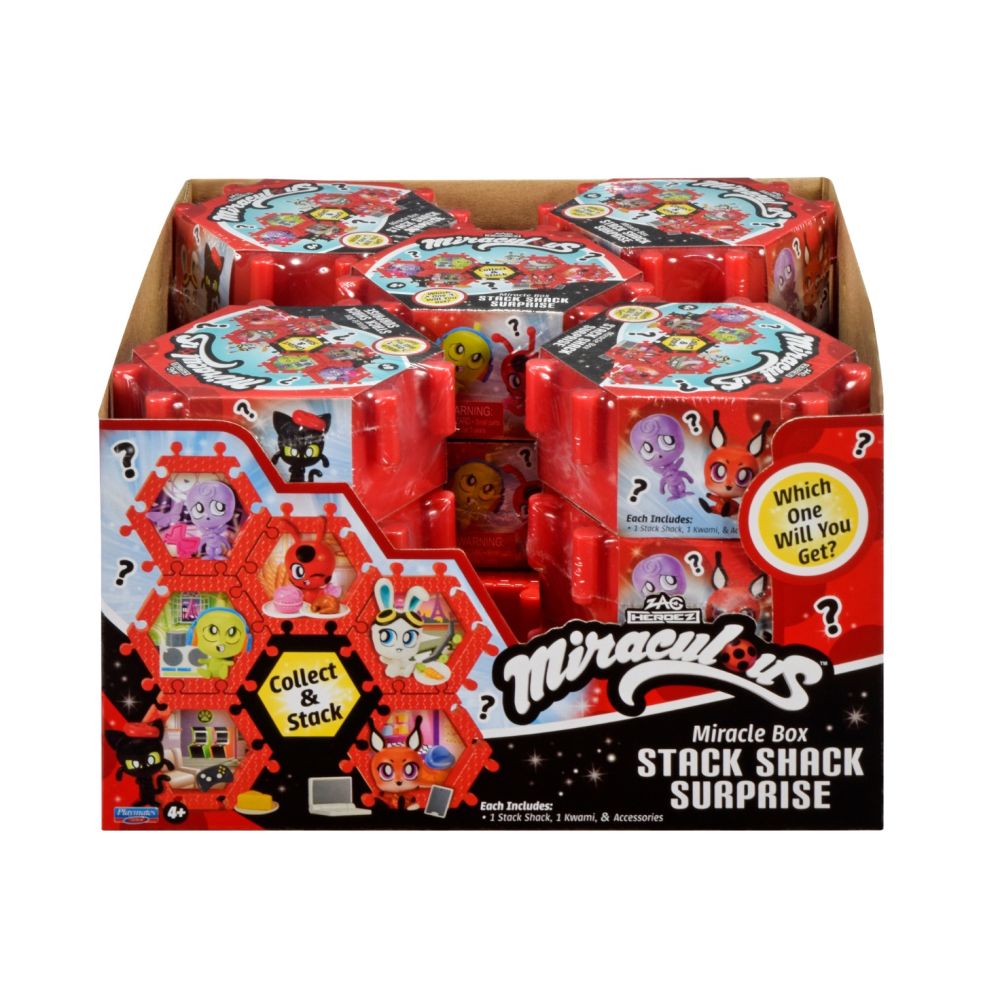 Set figurina surpriza, Miraculous, Kwami Stack Shack | Noriel