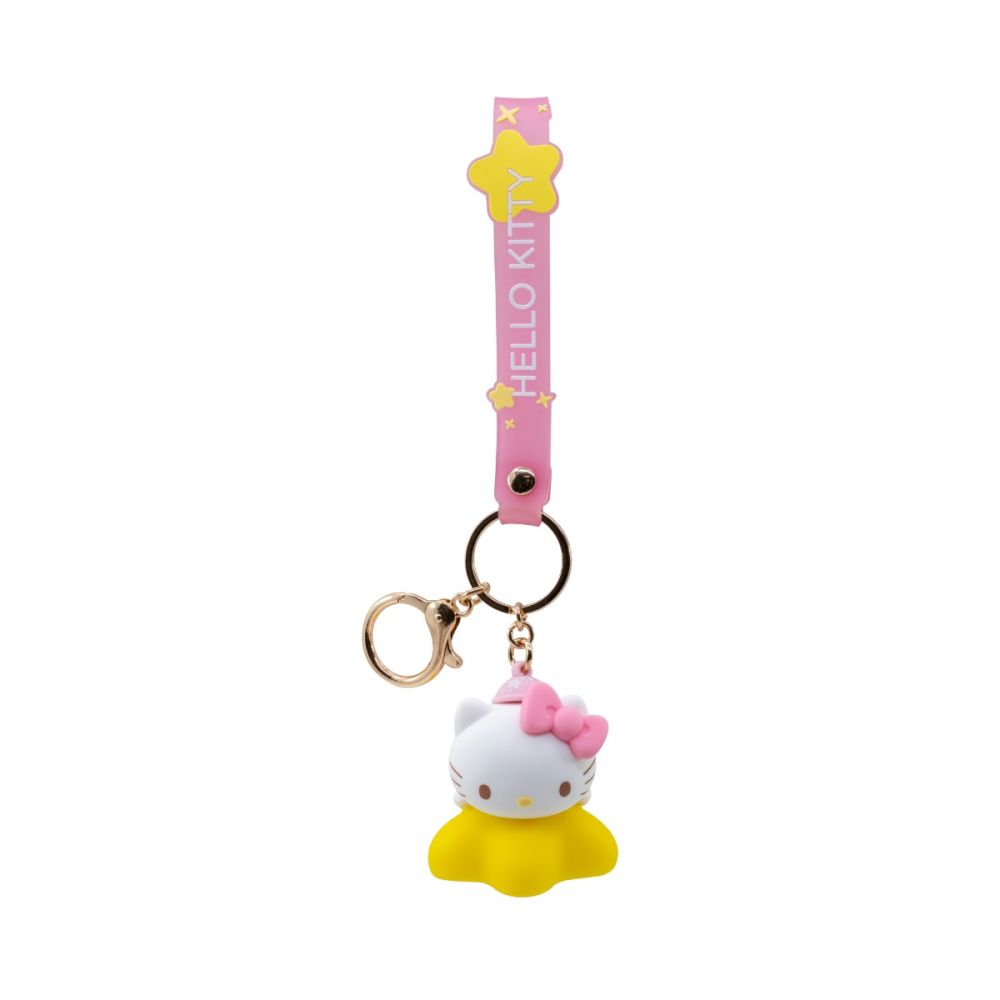 Breloc si curea, Yume, Seria Light-Up Star, Hello Kitty