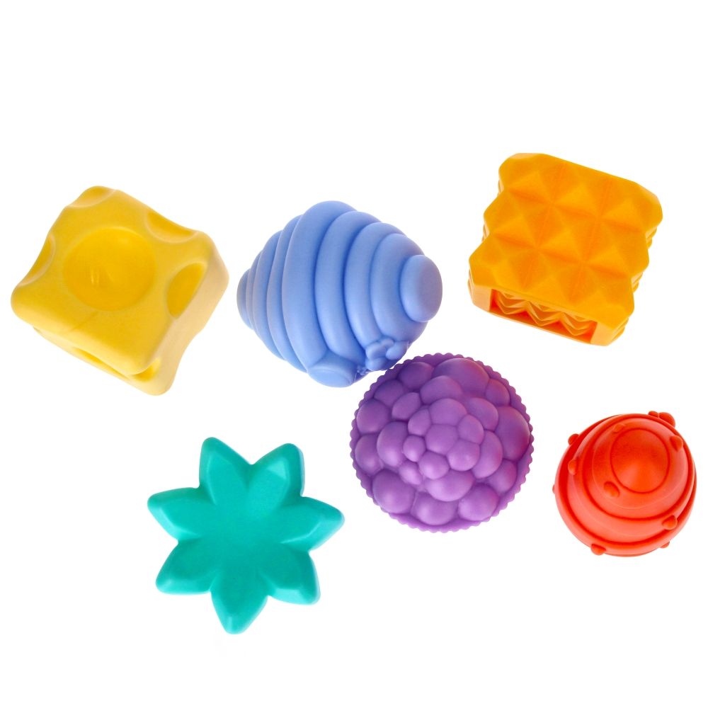 Set de joaca senzorial BamBam, 6 buc