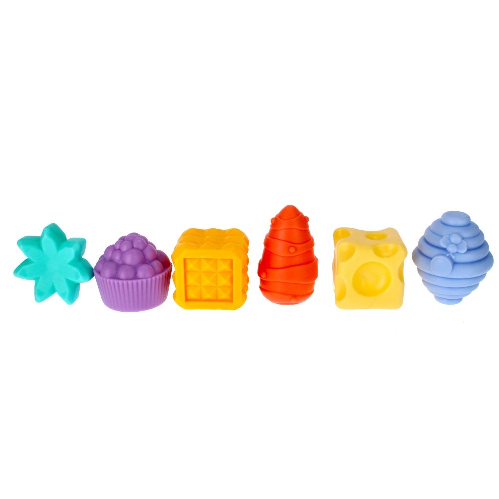 Set de joaca senzorial BamBam, 6 buc