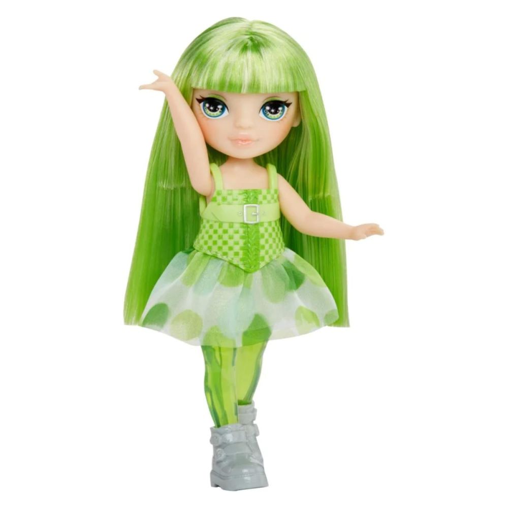 Papusa Rainbow High Littles, Rainbow Fantasy Fairies, Emerald, 543404EUC