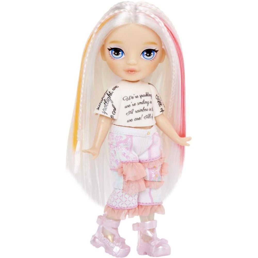 Papusa Rainbow High Littles, Rainbow Fantasy Fairies, Opal, 543442EUC