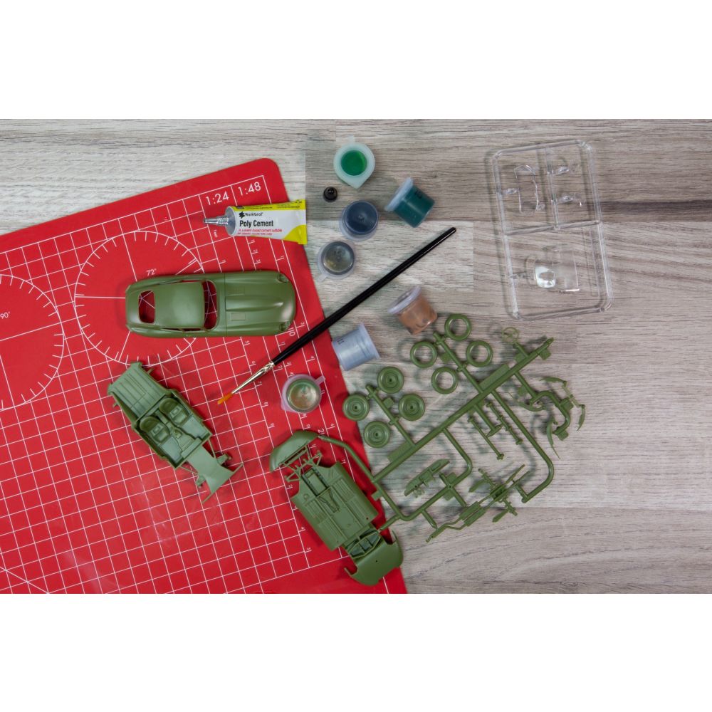 Set de constructie, Airfix Starter Set, Jaguar E-Type, 23 piese