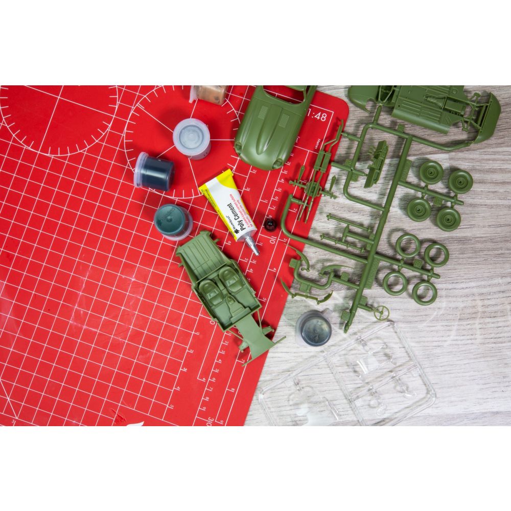 Set de constructie, Airfix Starter Set, Jaguar E-Type, 23 piese