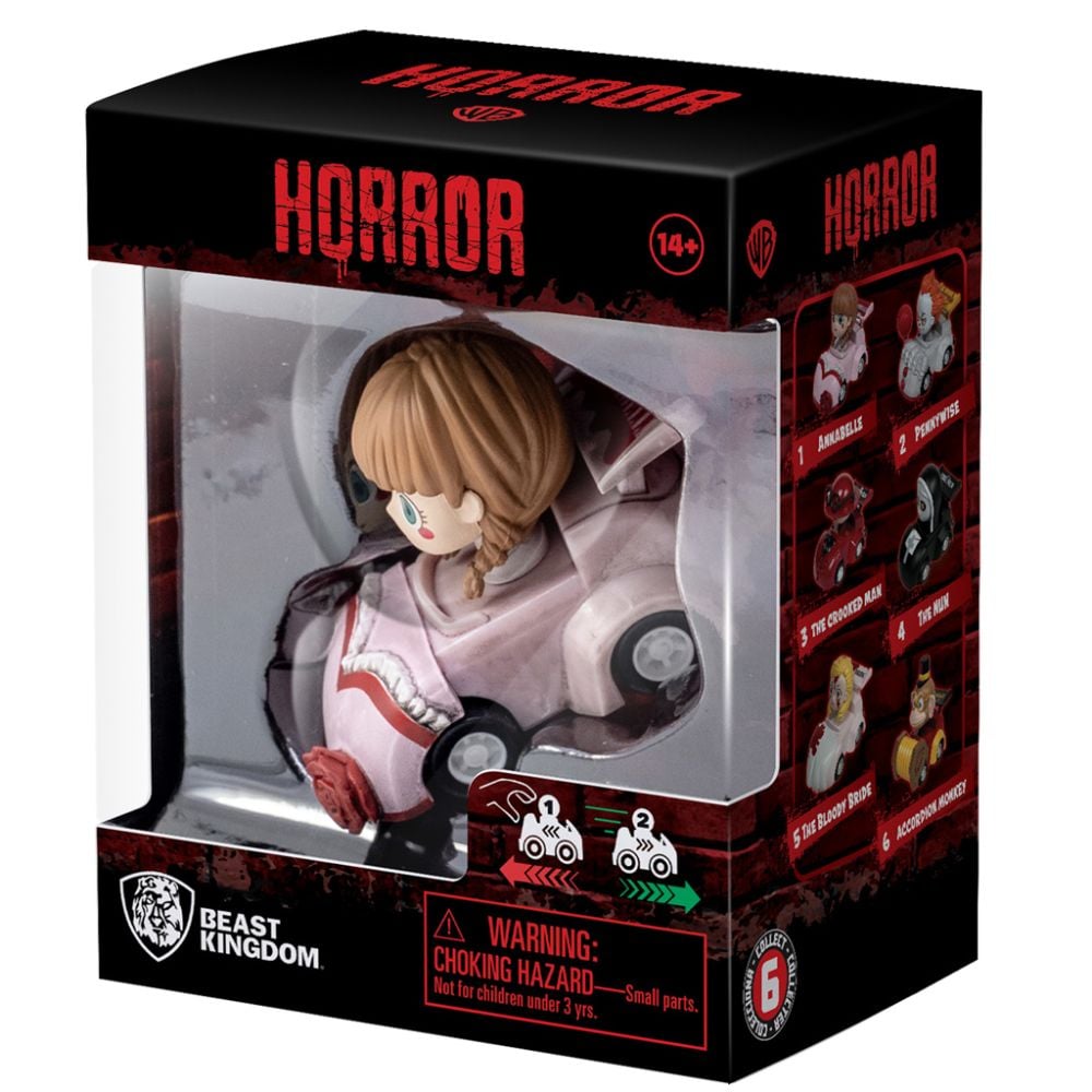 Mini figurina cu vehicul, Yume, Hero Horror, Annabelle