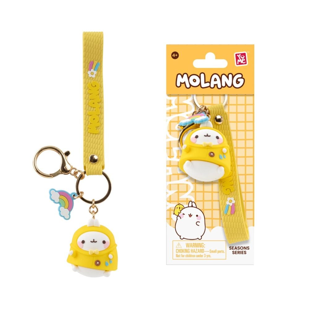 Breloc cu pandantiv si curea, Yume, Molang Weather Series