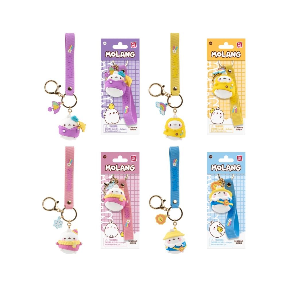 Breloc cu pandantiv si curea, Yume, Molang Weather Series
