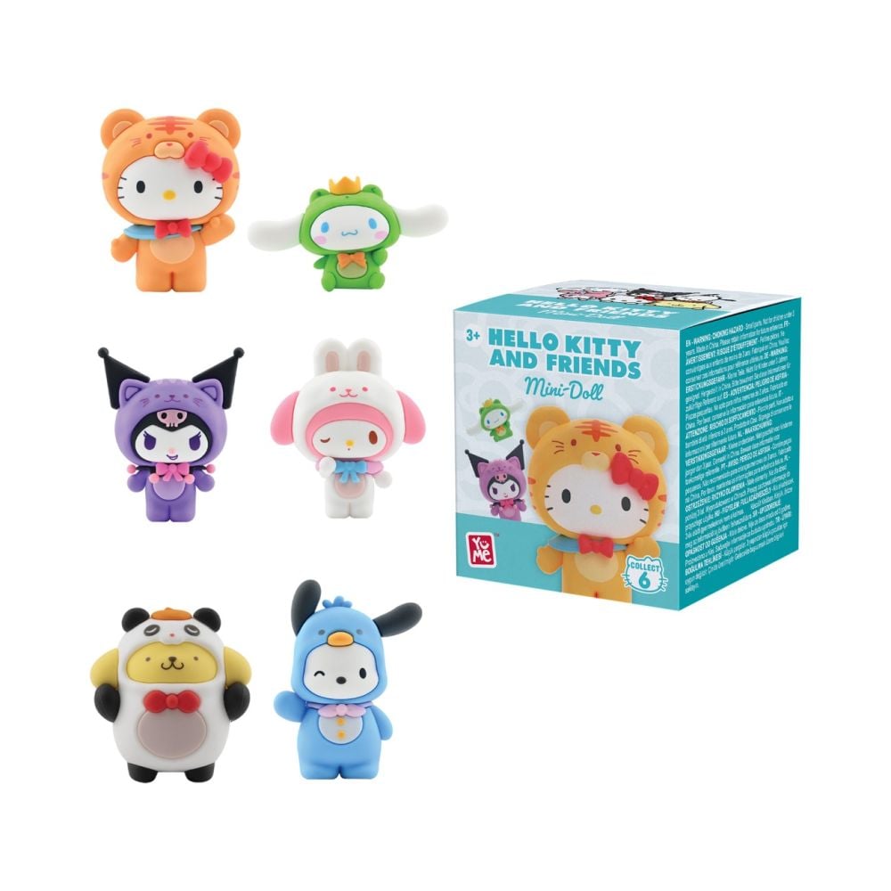 Figurina surpriza, Yume, Hello Kitty and Friends, Forest Friends Series, 5 cm