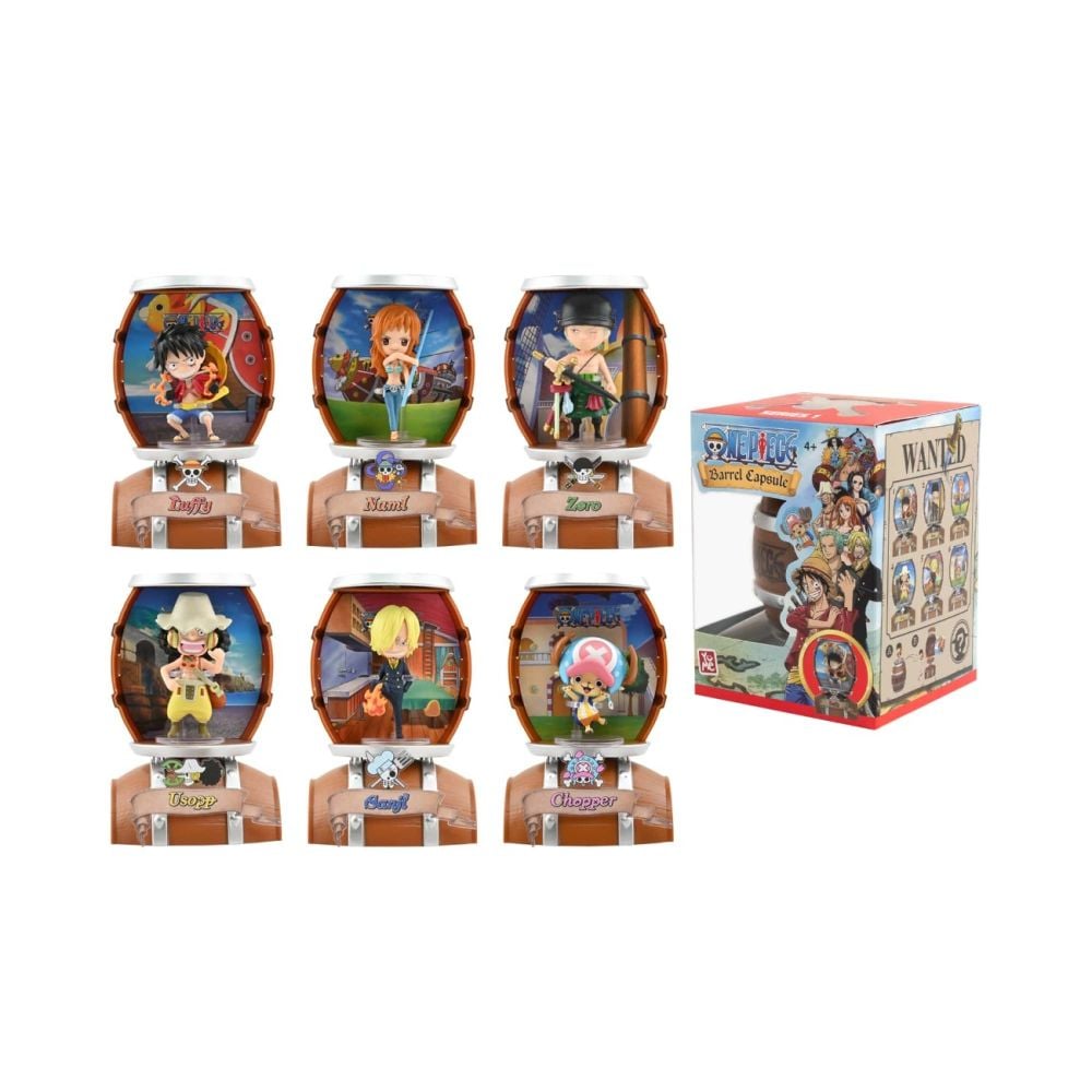 Figurina surpriza, Yume, One Piece, Barrel Capsule, S1