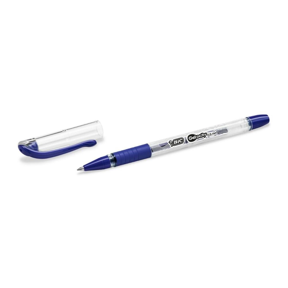Set 4 pixuri cu gel, Bic, Gel-ocity Stic, 0.5 mm