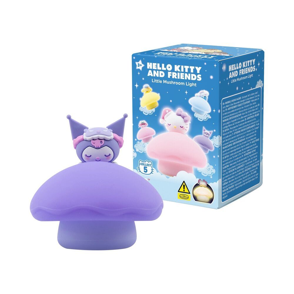 Figurina surpriza cu lumini, Yume, Hello Kitty And Friends, Little Mushroom Light