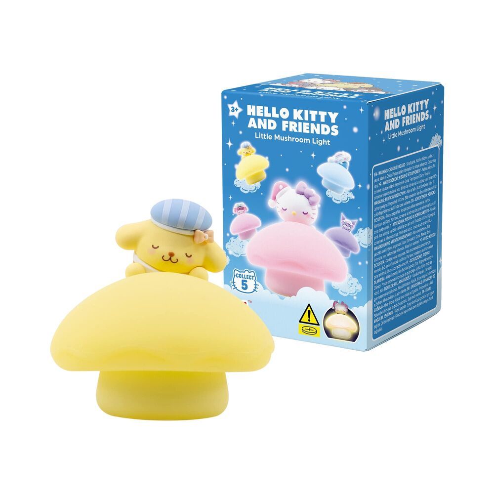 Figurina surpriza cu lumini, Yume, Hello Kitty And Friends, Little Mushroom Light