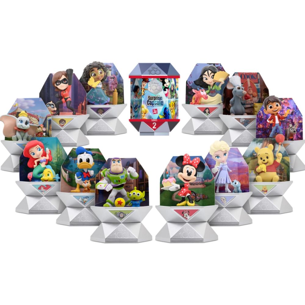 Figurina surpriza in capsula, Yume, Disney 100