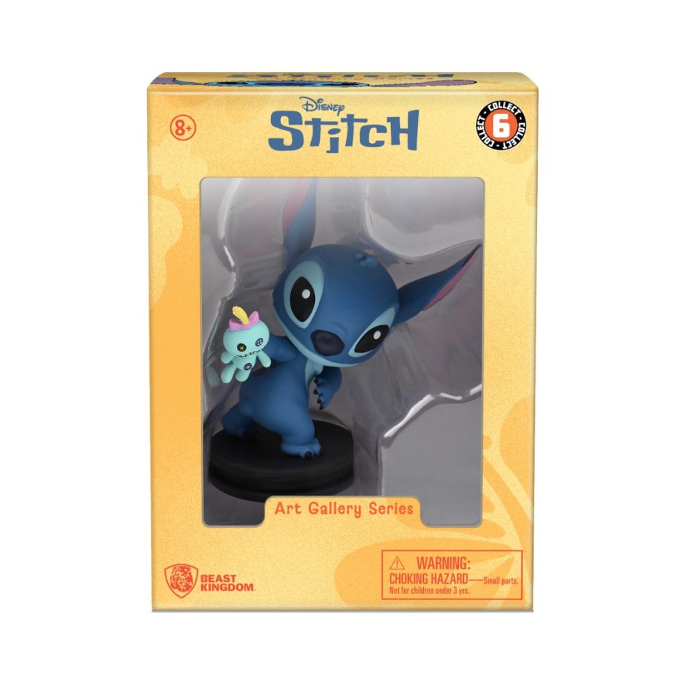 Figurina Yume, Seria Art Gallery, Disney Stitch, 8 cm