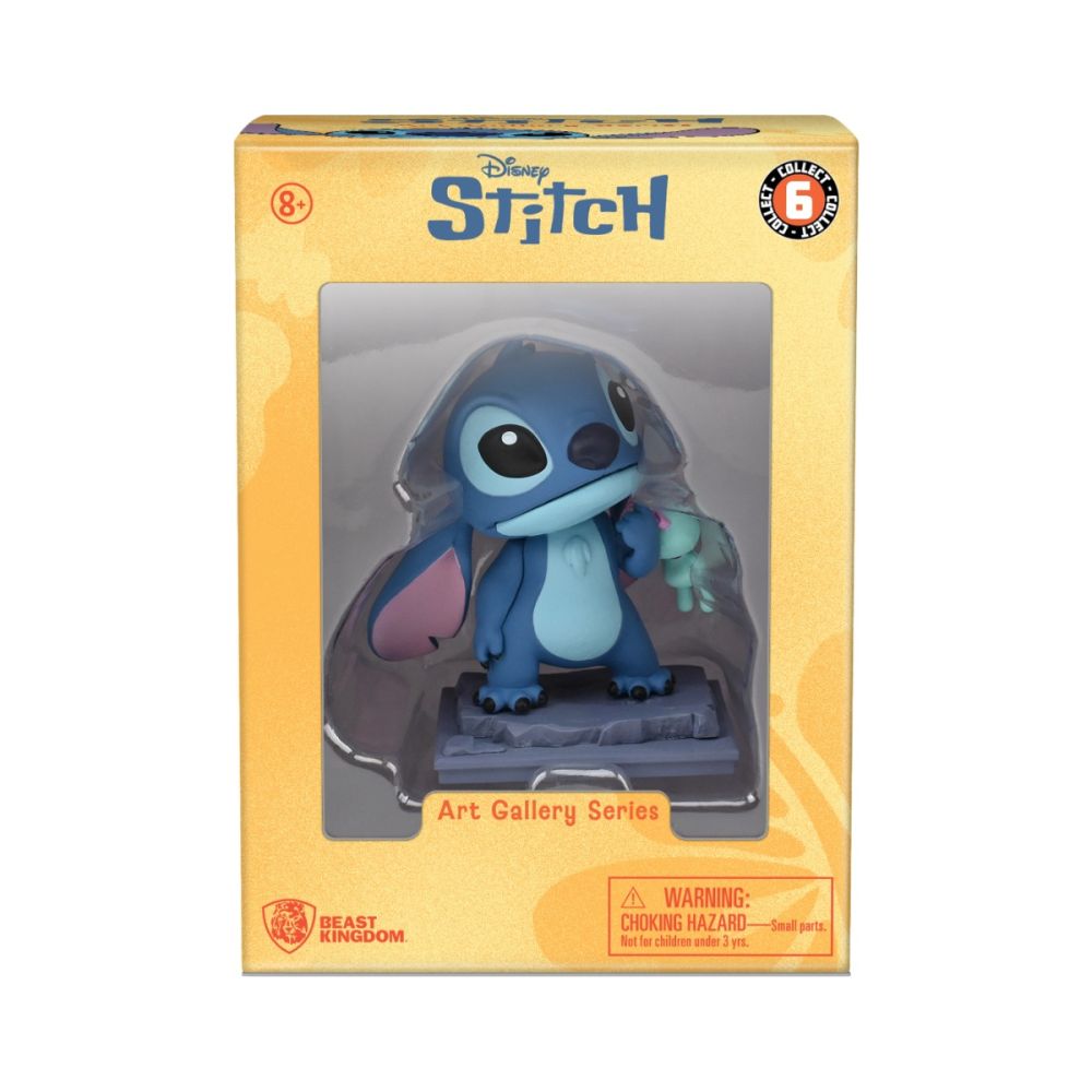 Figurina Yume, Seria Art Gallery, Disney Stitch, 8 cm