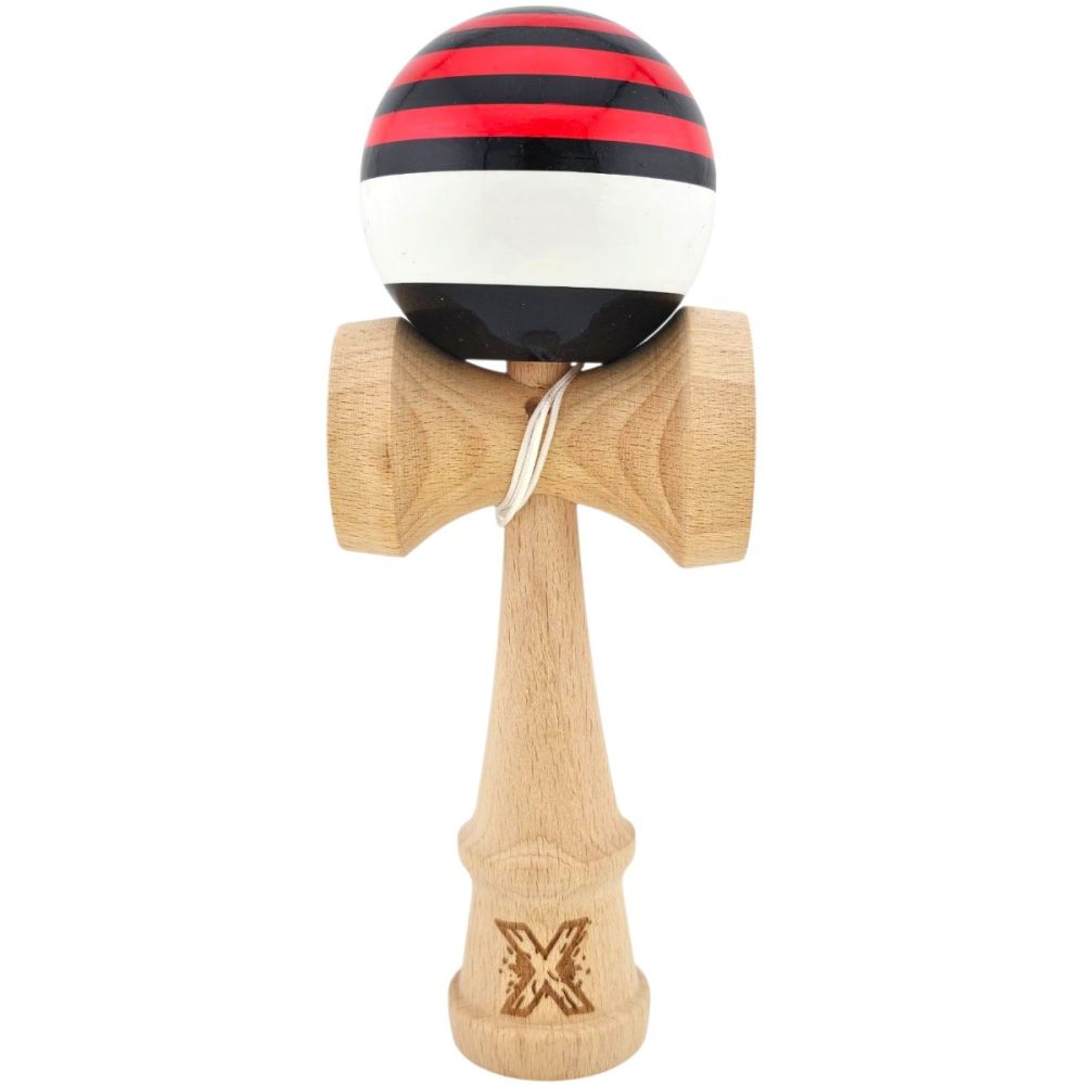 Jucarie de indemanare din lemn, Kendama X, Super Sticky, 18 cm