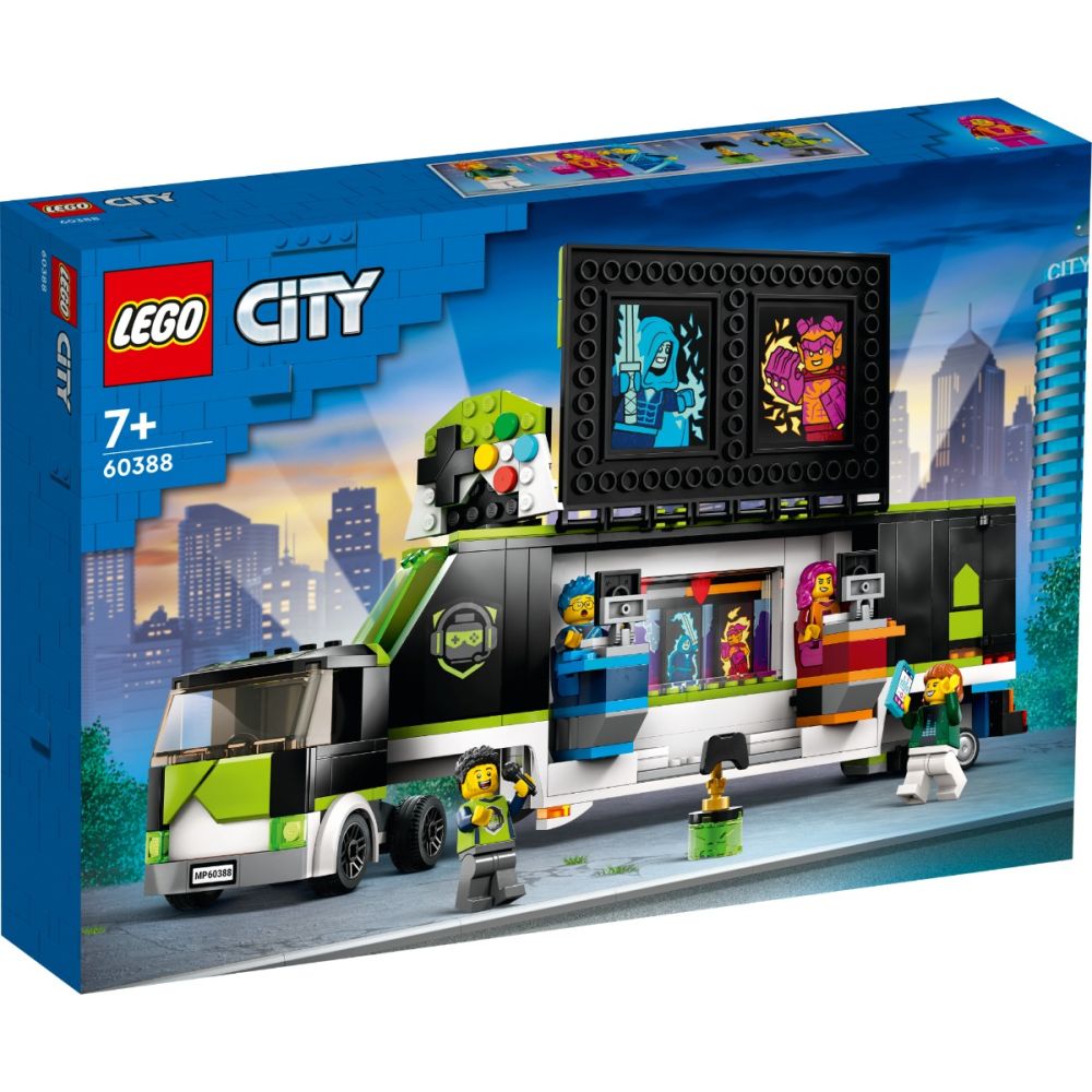 I agree Banyan Omitted LEGO® City - Camion pentru turneul de gaming (60388) | Noriel