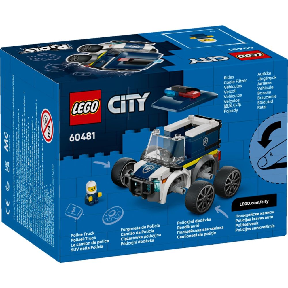 LEGO® City - Vehicule - Camioneta de politie (60481)