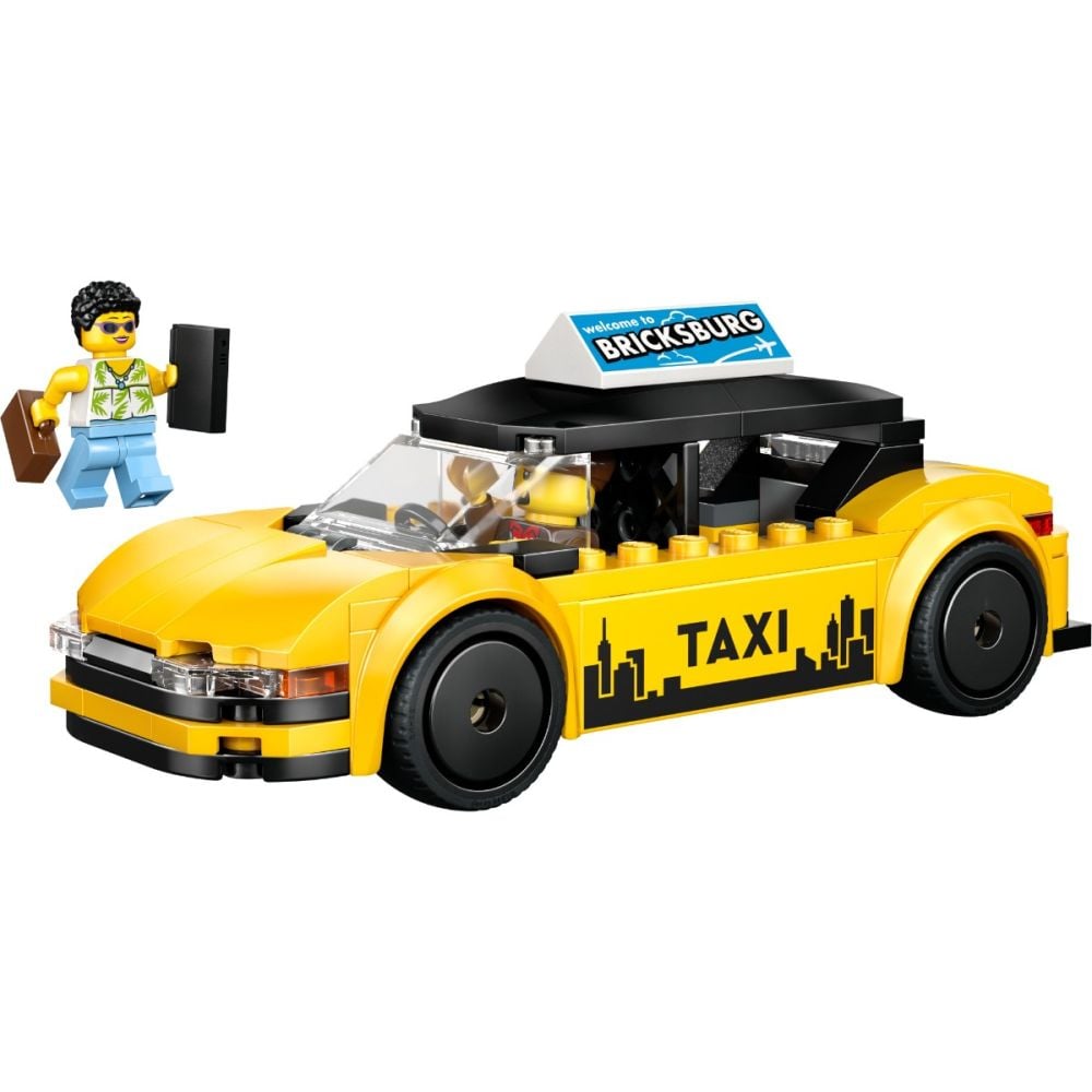 LEGO® City - Taxi galben (60487)